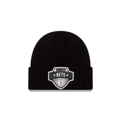 Sapca New Era Brooklyn Nets NBA Tip Off Edition Cuff Knit Beanie - Negrii